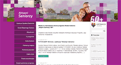 Desktop Screenshot of aktywni-seniorzy.info