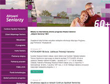 Tablet Screenshot of aktywni-seniorzy.info